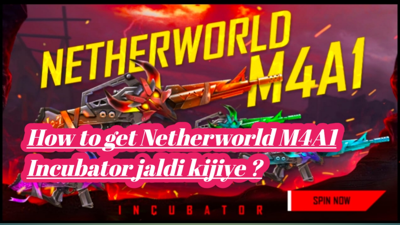 How to get Netherworld M4A1 Incubator Everything About The New gun luck Royal