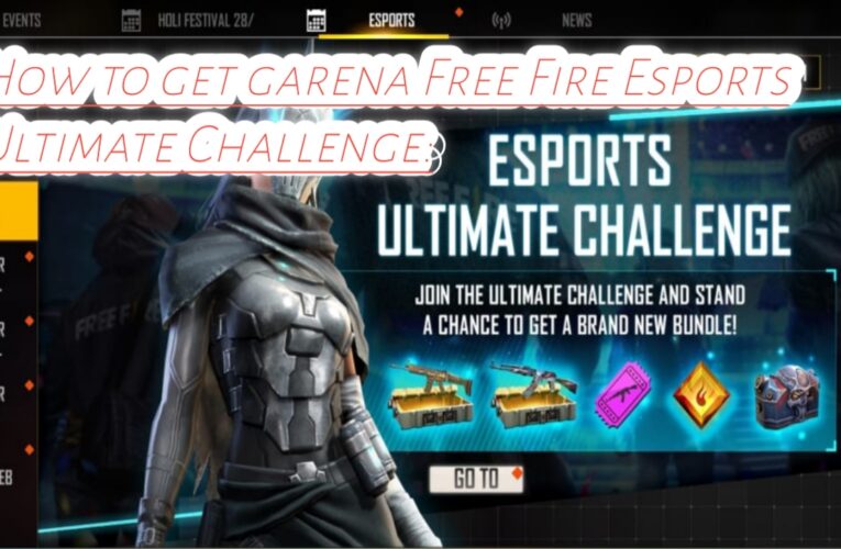 How to get garena Free Fire Esports Ultimate Challenge: Win Phantom bundle, Diamond royale voucher, and more.