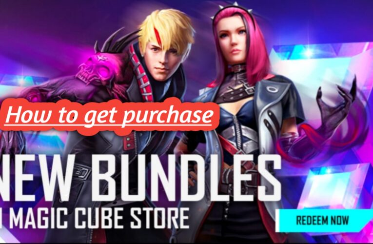 Free fire updates -New Bundles added to Magic Cube Store in Free fire 20 march 2021