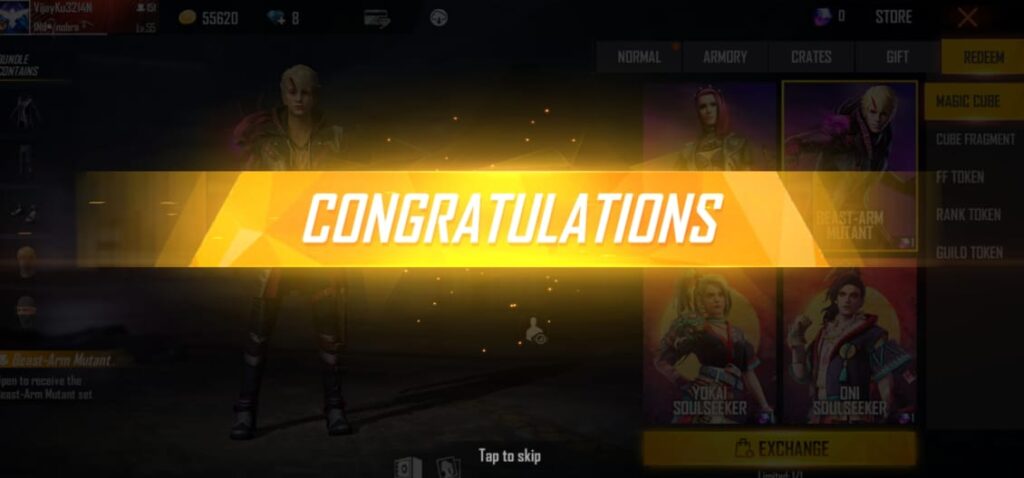 Free fire updates -New Bundles added to Magic Cube Store in Free fire 20 march 2021