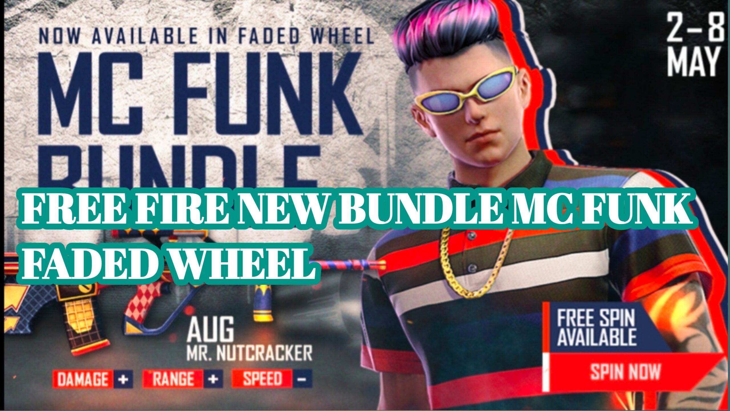 FREE FIRE NEW EVENT MC FUNK BUNDLE 2021