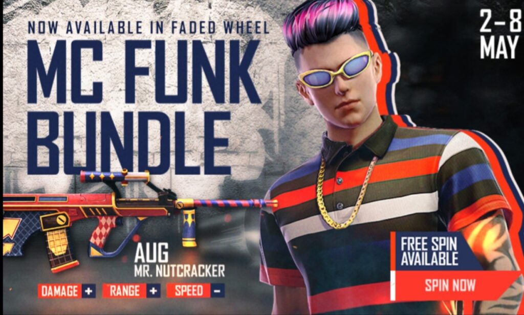  FREE FIRE NEW EVENT MC FUNK BUNDLE