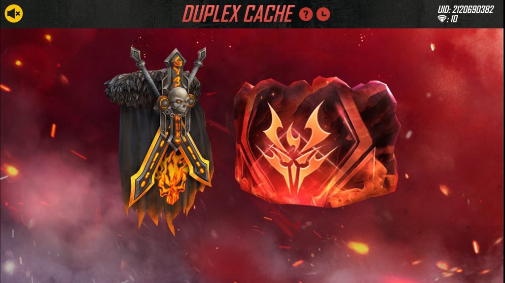 FREE FIRE NEW EVENT DUPLEX CACHE