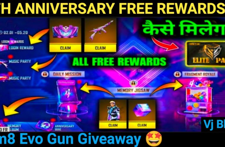 FREE FIRE 4th ANNIVERSARY EVENT
