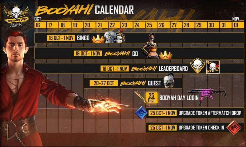 FREE FIRE BOOYAH EVENTS 2.0 CONFIRM DATE