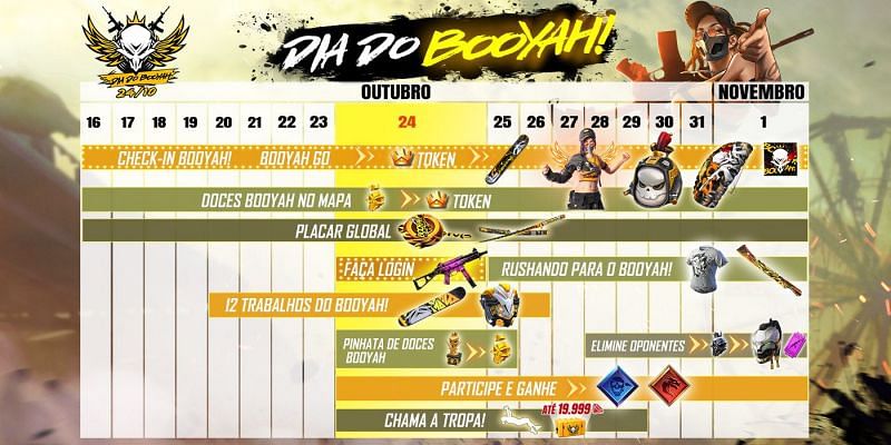 FREE FIRE BOOYAH EVENTS 2.0 CONFIRM DATE