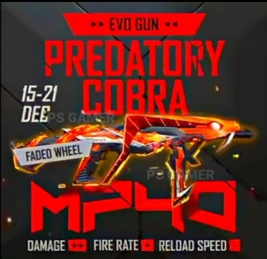 COBRA MP40 RETURN 15 DECEMBER 2021