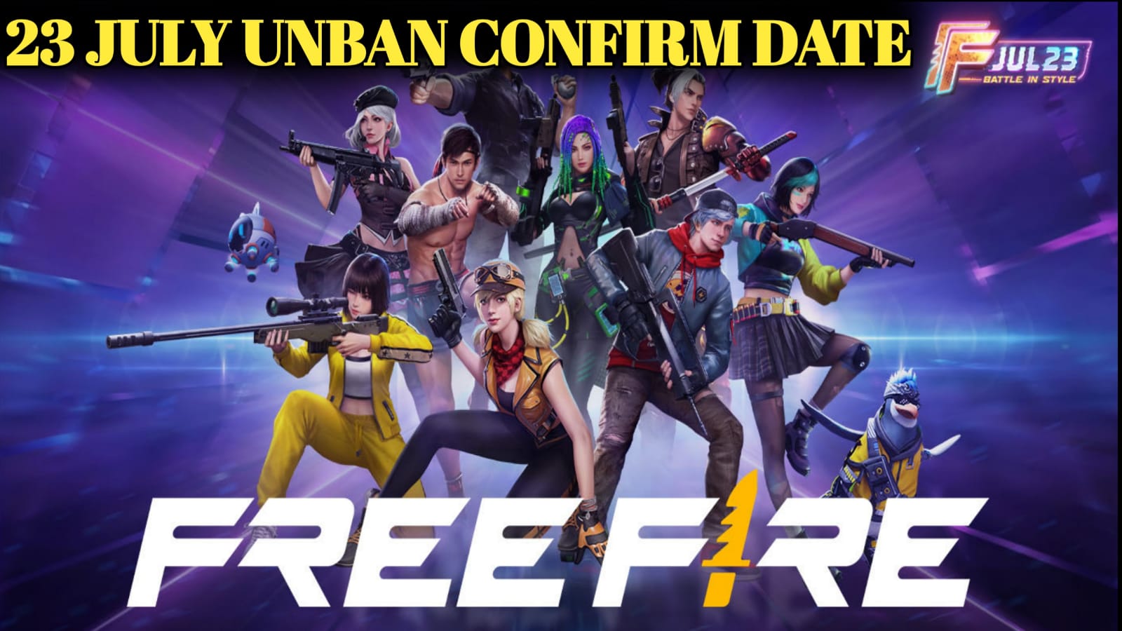 FF BATTEL IN STYLE || FREE FIRE UNBAN IN INDIA 2022