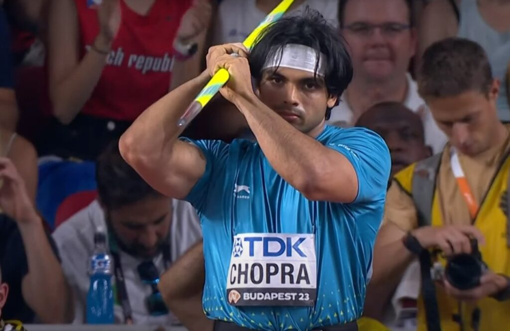 Neeraj Chopra Creates History with Record-breaking Javelin Throw at World Athletics Championships 2023