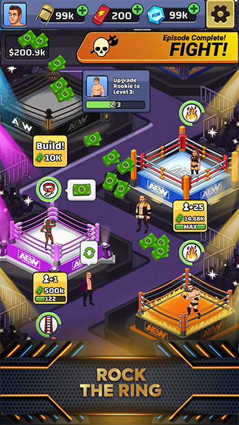 AEW: Rise to the Top Mobile Game - The Ultimate Fusion of ESGG and AEW Excellence