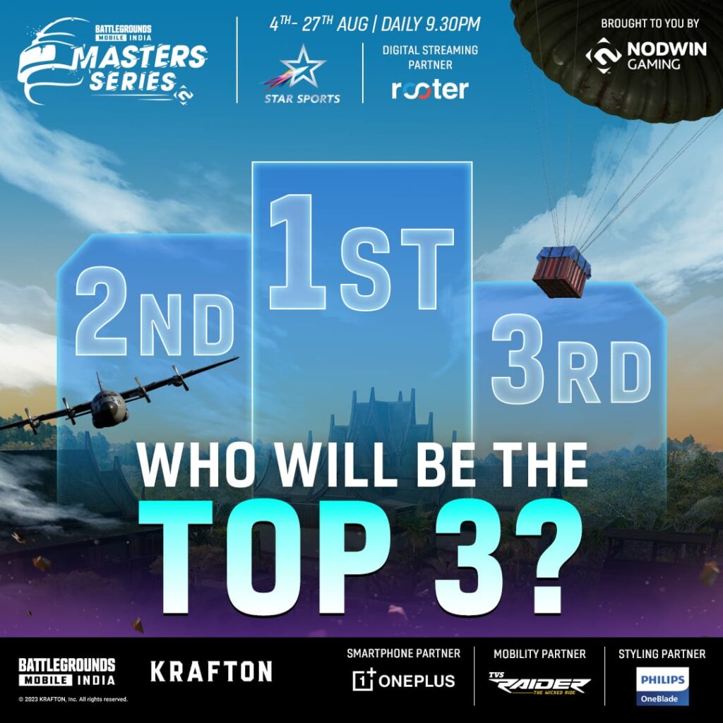 BGMI Masters Series 2023 Season 2: Grand Finals Unveil Thrilling Battle for Supremacy