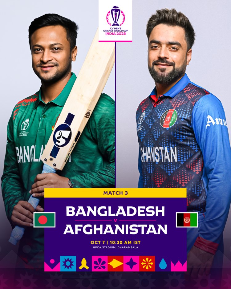 2023 World Cup: Clash on Bangladesh vs Afghanistan Match Preview, Probable XIs, and Live Streaming Details