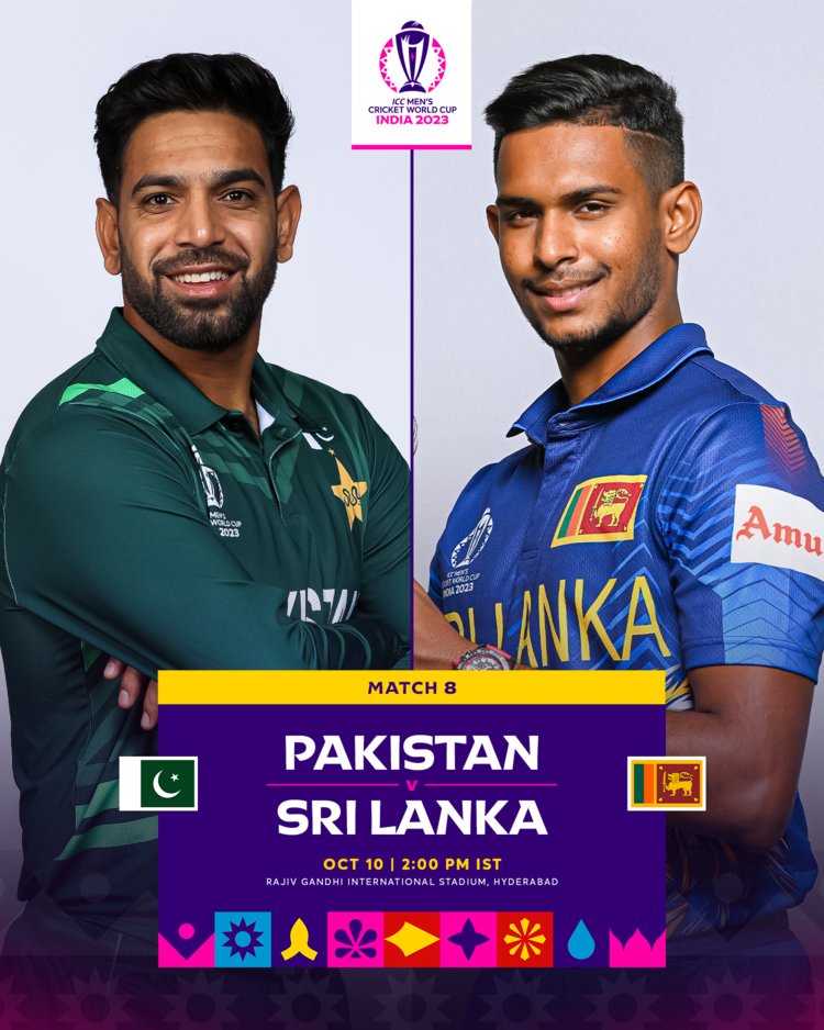 Pakistan vs Sri Lanka 2023 ICC Cricket World Cup