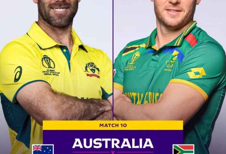 Thrilling Showdown: Australia vs South Africa – ODI World Cup 2023 Clash!
