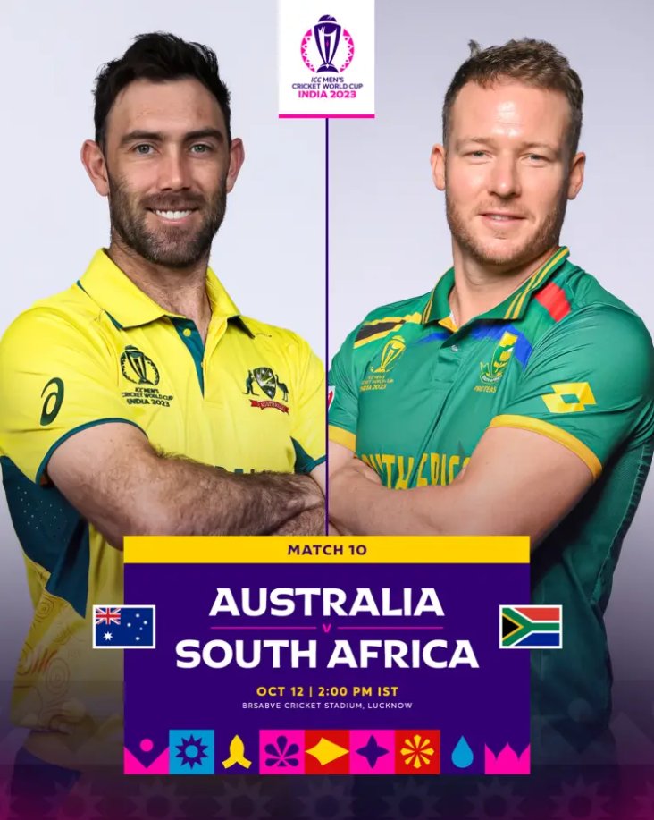 Australia vs south africa : ODI world cup 2023