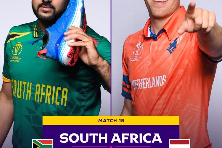 South Africa vs Netherlands in the Clash ODI World Cup 2023: Dominance, Stats, and Predictions