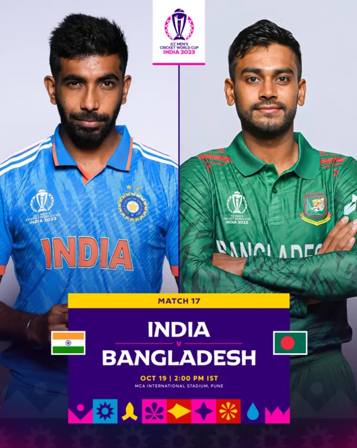 India vs Bangladesh: Dominant Victory in ICC World Cup 2023 - King Kohli's Milestones