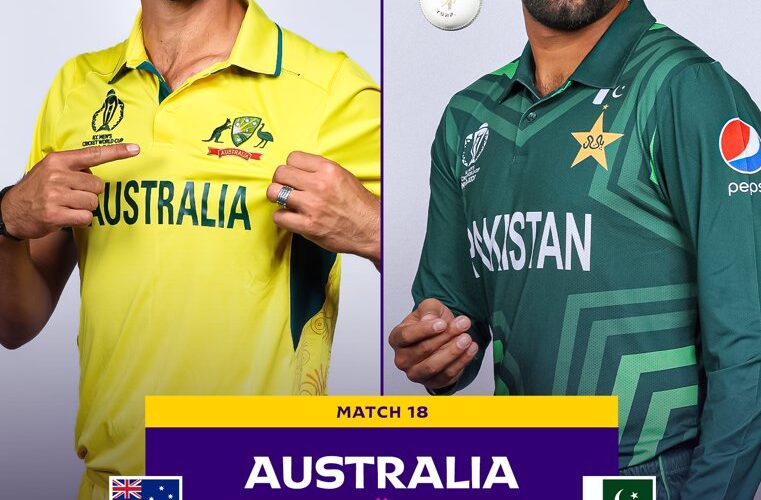 Power House Clash: Australia vs Pakistan 2023 Cricket World Cup: Stats, Predictions, and Key Match Insights
