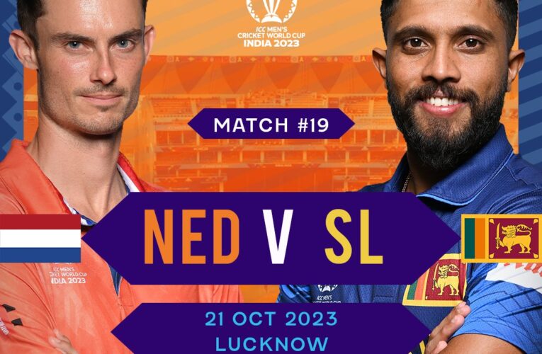 Sri Lanka vs Netherlands: High-Stakes Showdown at the ICC World Cup 2023