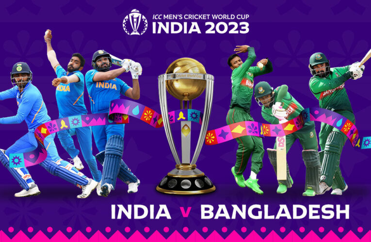 Cricket Fever Unleashed: ICC Men’s Cricket World Cup 2023 – India vs Bangladesh Showdown