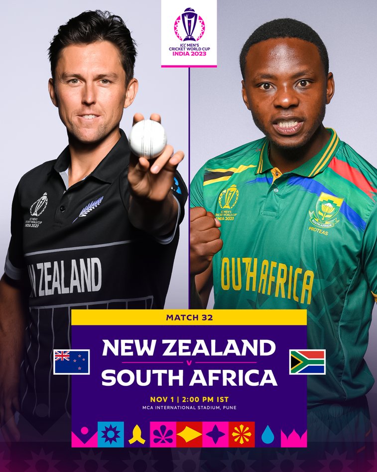 2023 World Cup: NZ vs SA Head-to-Head Clash