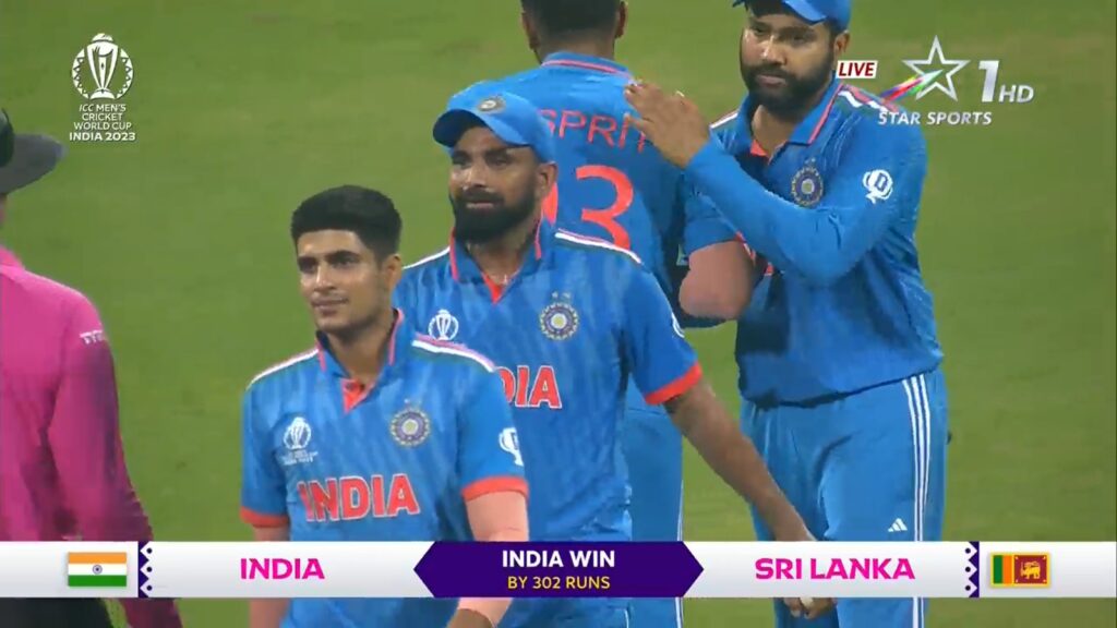 India vs Sri Lanka : World Cup 2023 