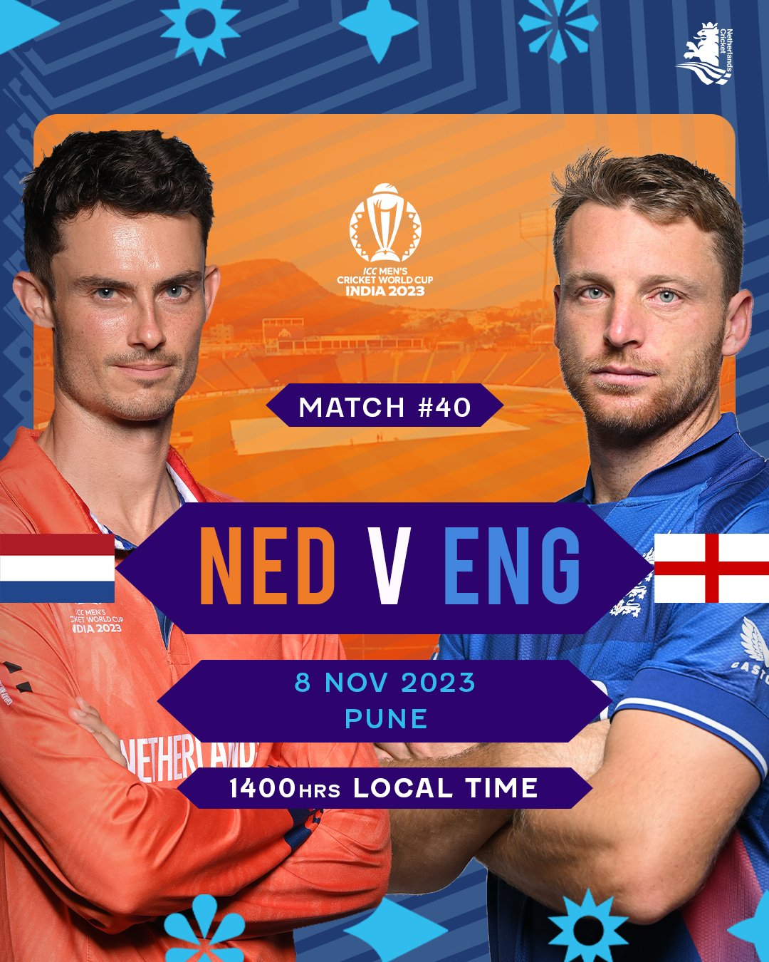 England vs Netherlands : World Cup 2023