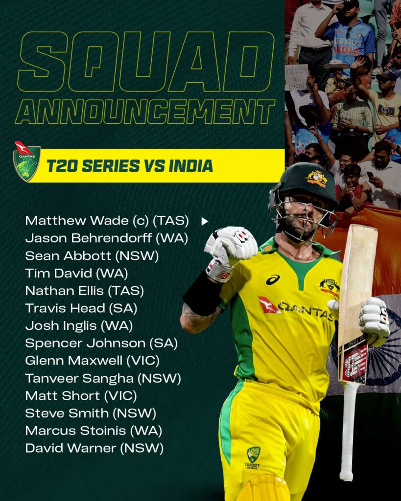 Anticipation peaks with India's T20 squad announcement for the showdown with Australia—featuring seasoned players and promising talents. Unmissable cricket awaits!