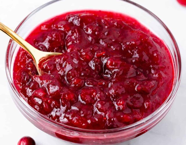 Make a Perfect Canned or Homemade Cranberry Sauce
