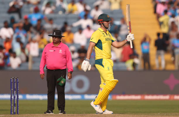 Ban vs Aus World Cup 2023: Mitchell Marsh's Record-Breaking 177* Powers Australia to Semifinals Glory