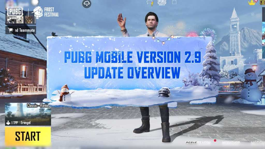PUBG Mobile 2.9 update
