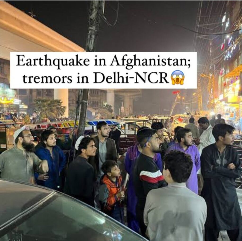 Unraveling the Intensity: Delhi–NCR Earthquake Strikes Again with 6.2 Magnitude Shockwaves from Afghanistan's Faizabad Center
